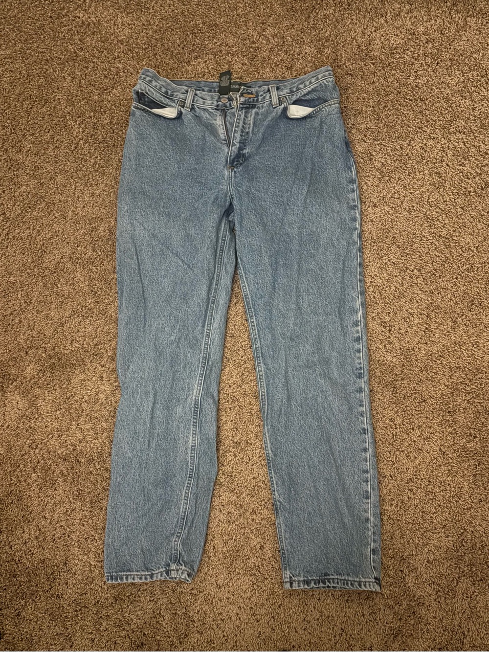 Ralph Lauren Men's Straight Leg Light Blue Jeans
